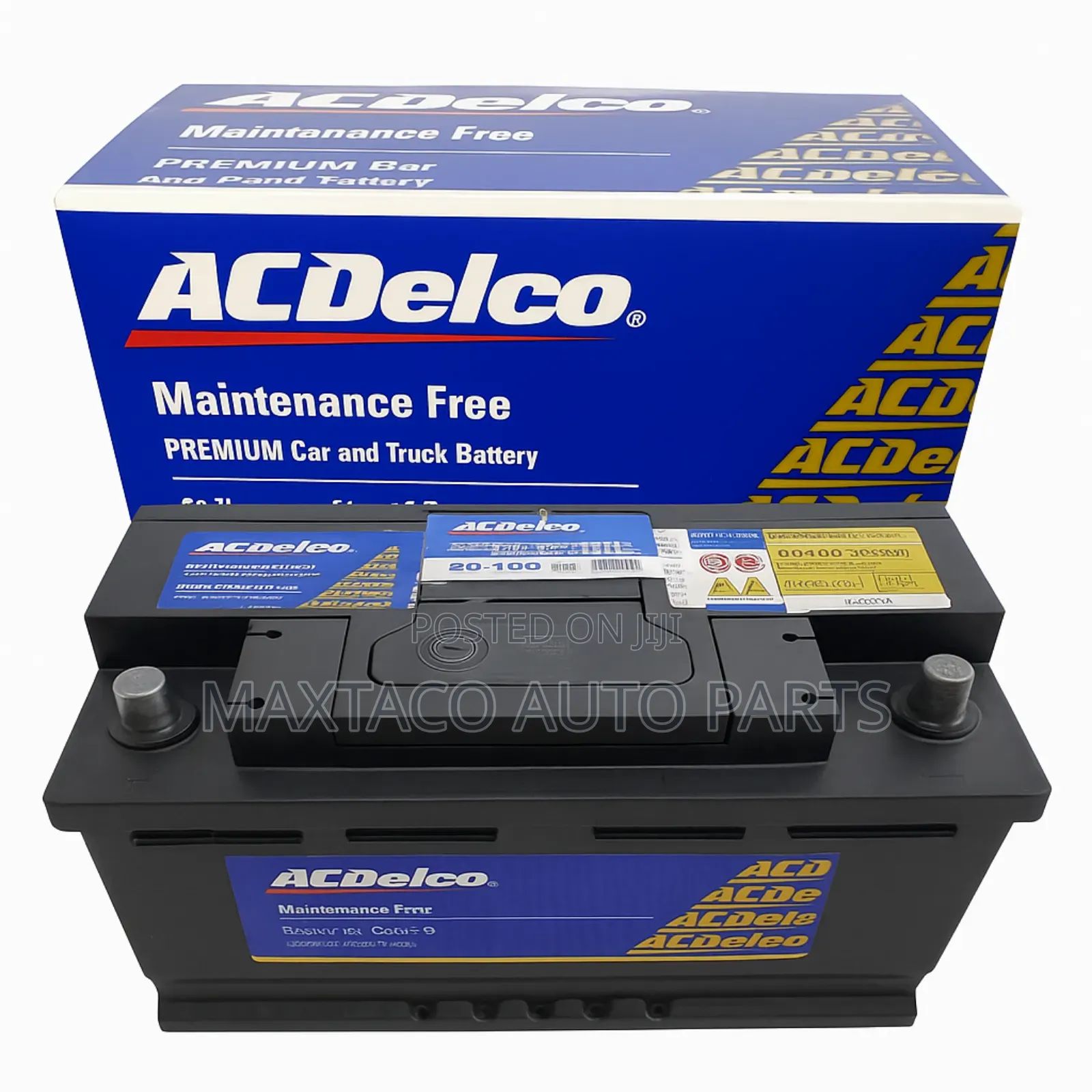 Acdelco 15 Plates 74ah Mentaince Free Car Batteries