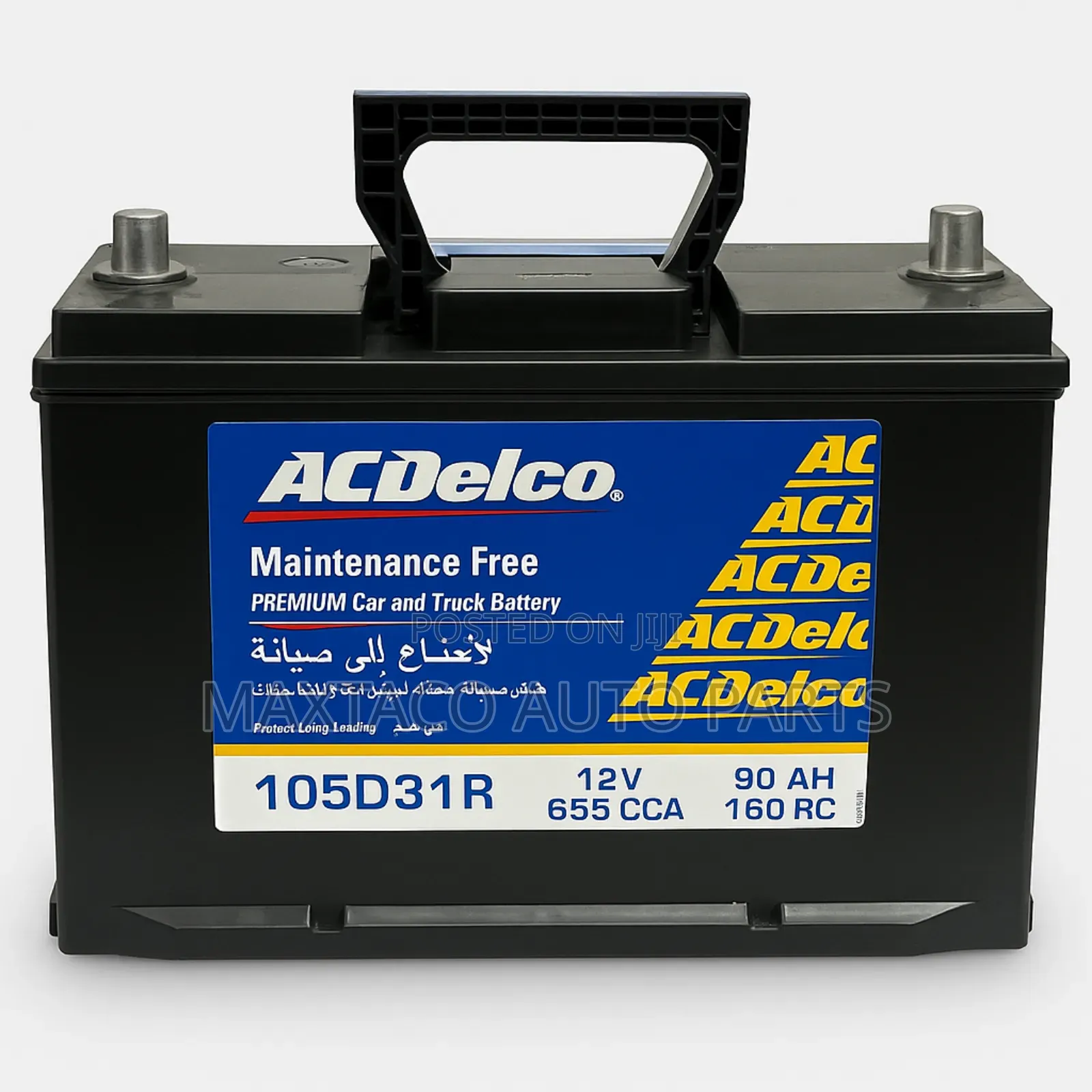 Acdelco 15 Plates 74ah Mentaince Free Car Batteries