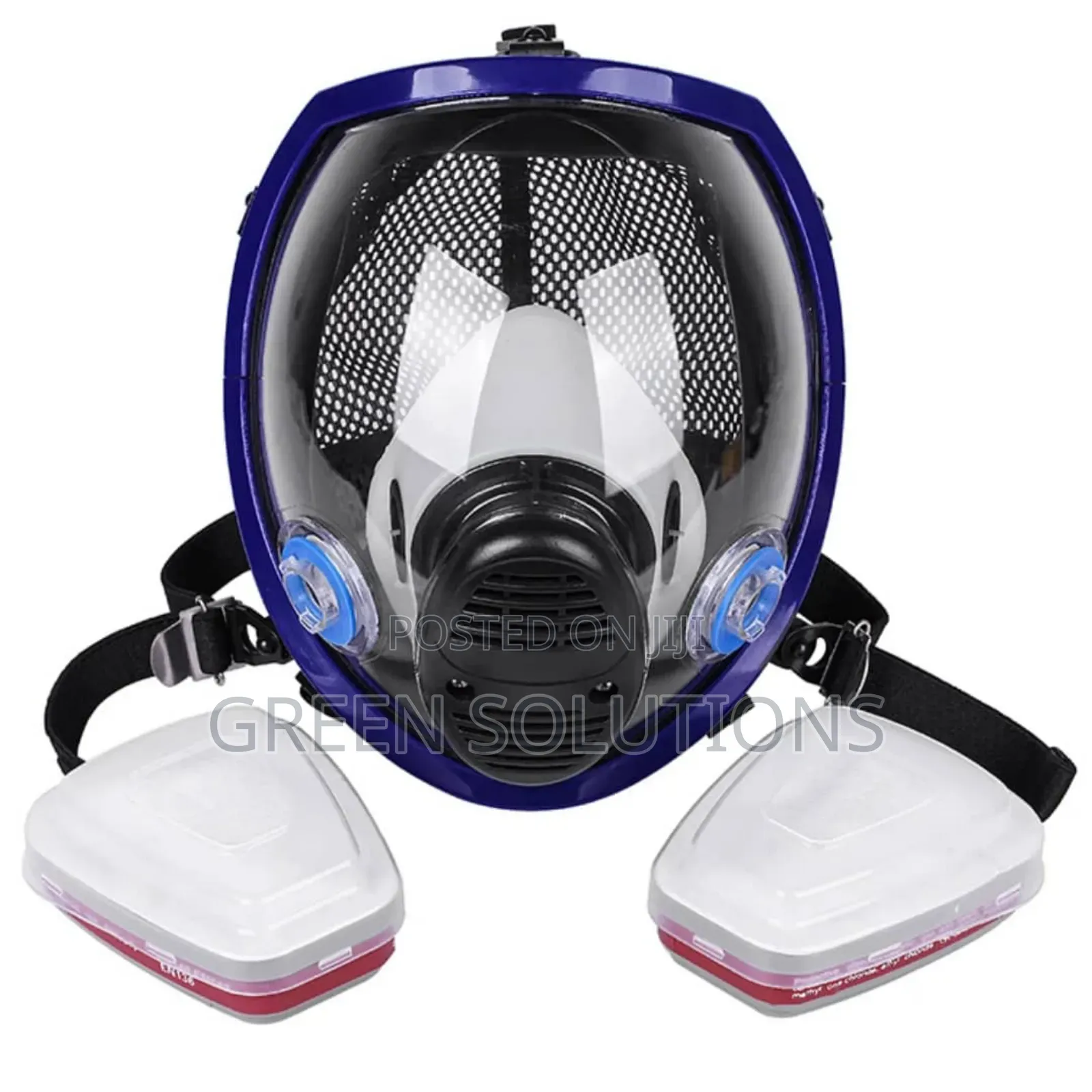 Full Face Respirator With Multi Gas Filters