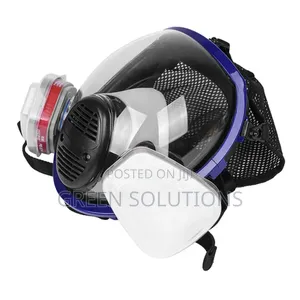 Full Face Respirator With Multi Gas Filters