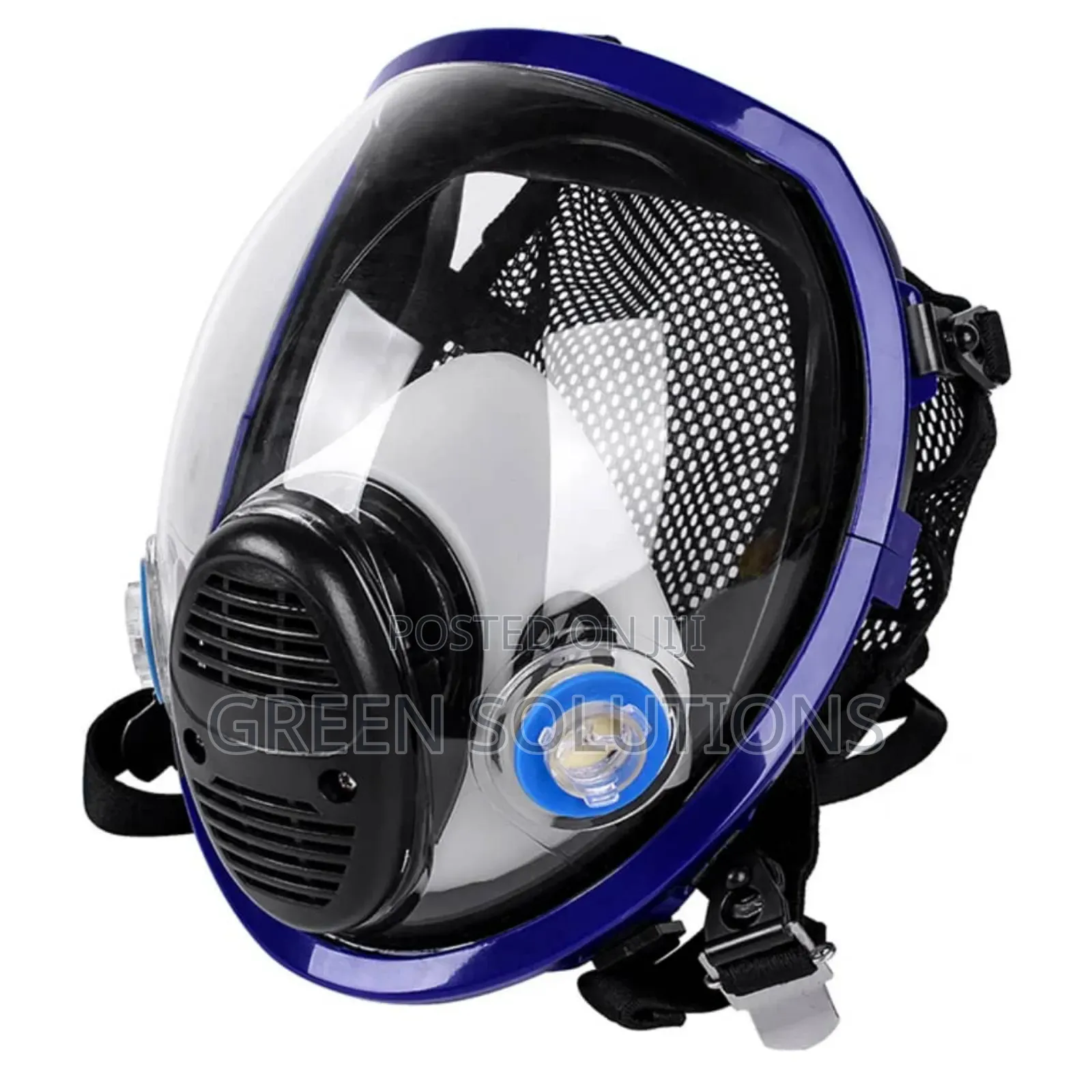 Full Face Respirator With Multi Gas Filters