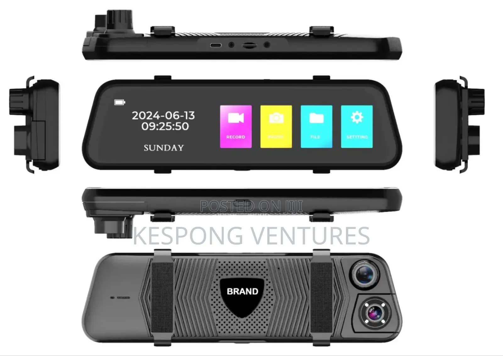 3-Way Dashcam