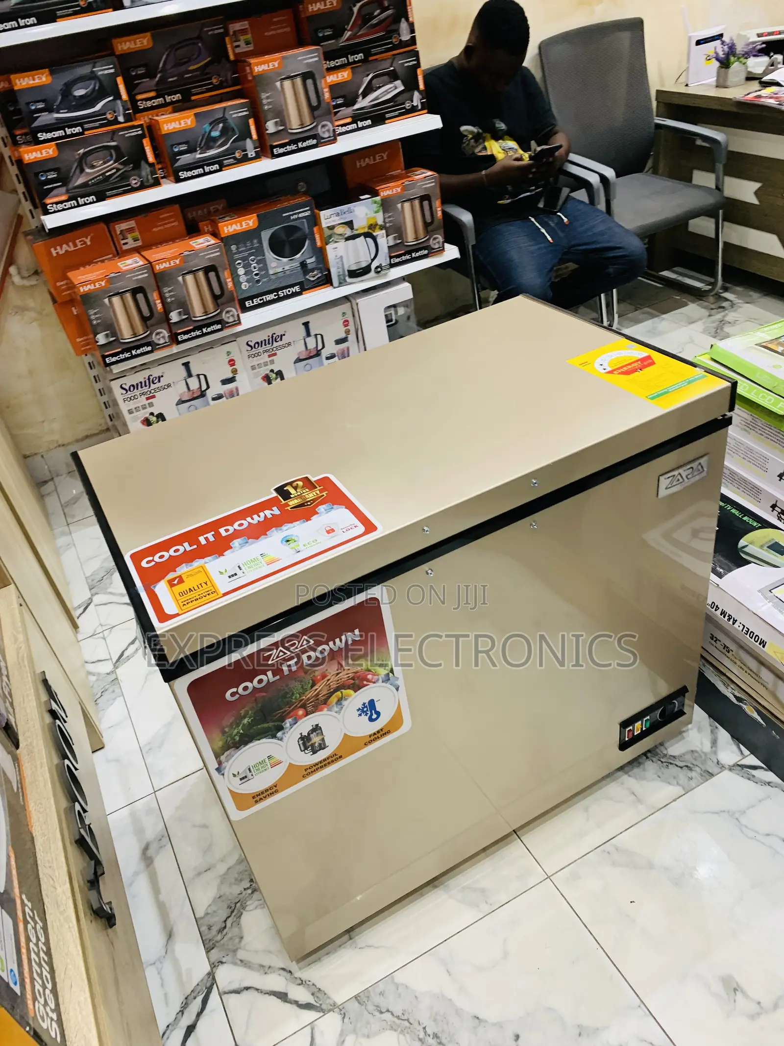 Best Buy for Less Chest Freezer Single Door 238l Zara. Gold