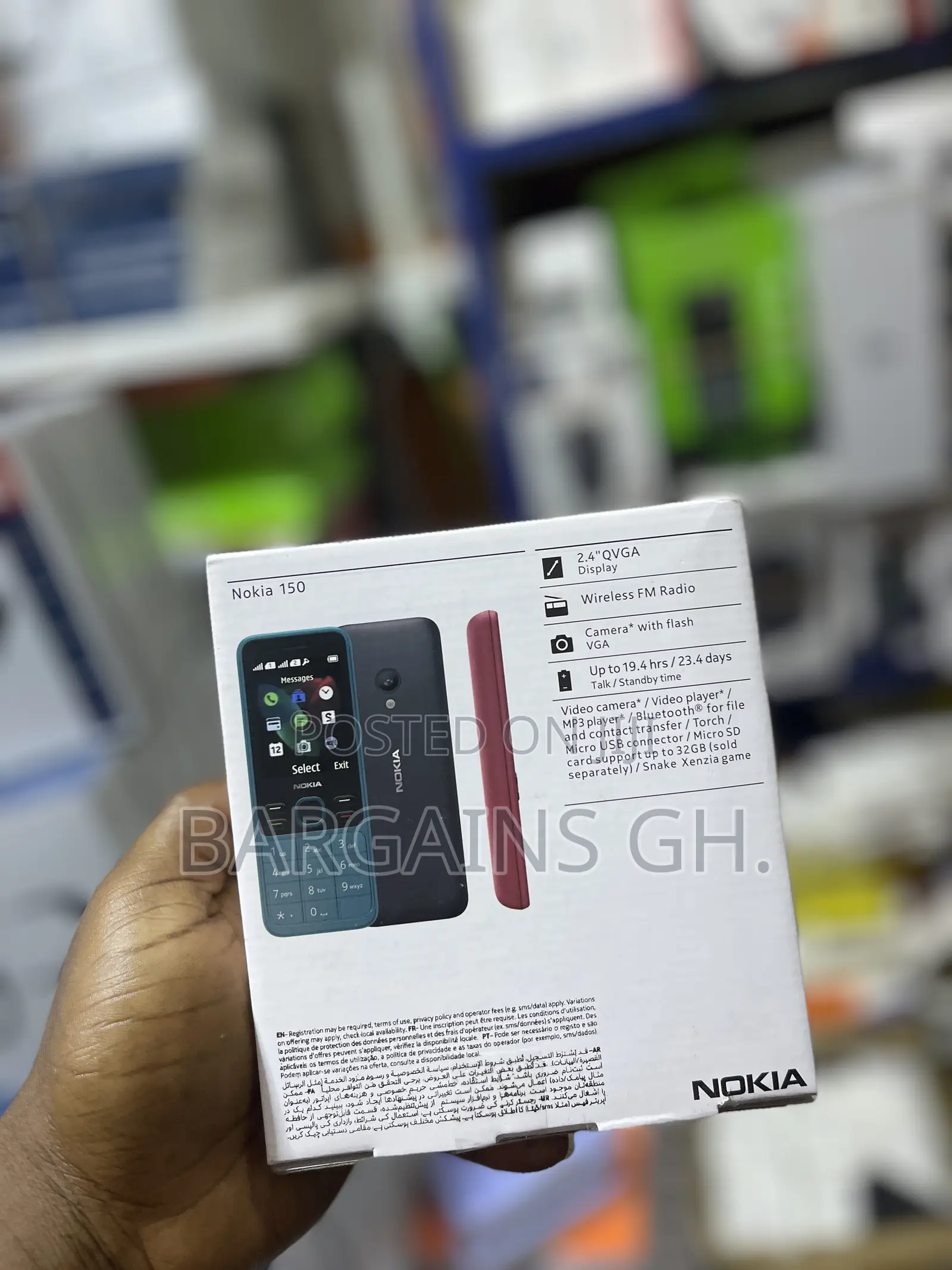 New Nokia 150 Black