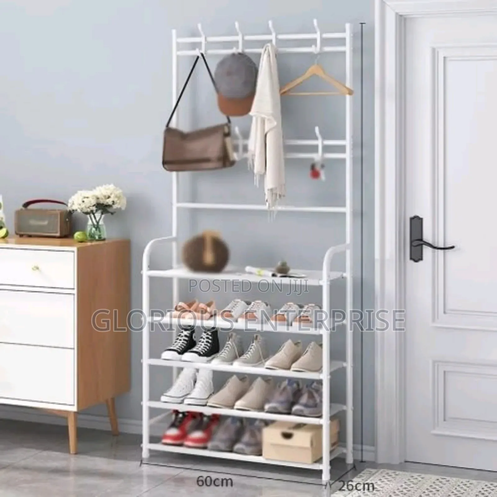 Shoe and Hat Rack