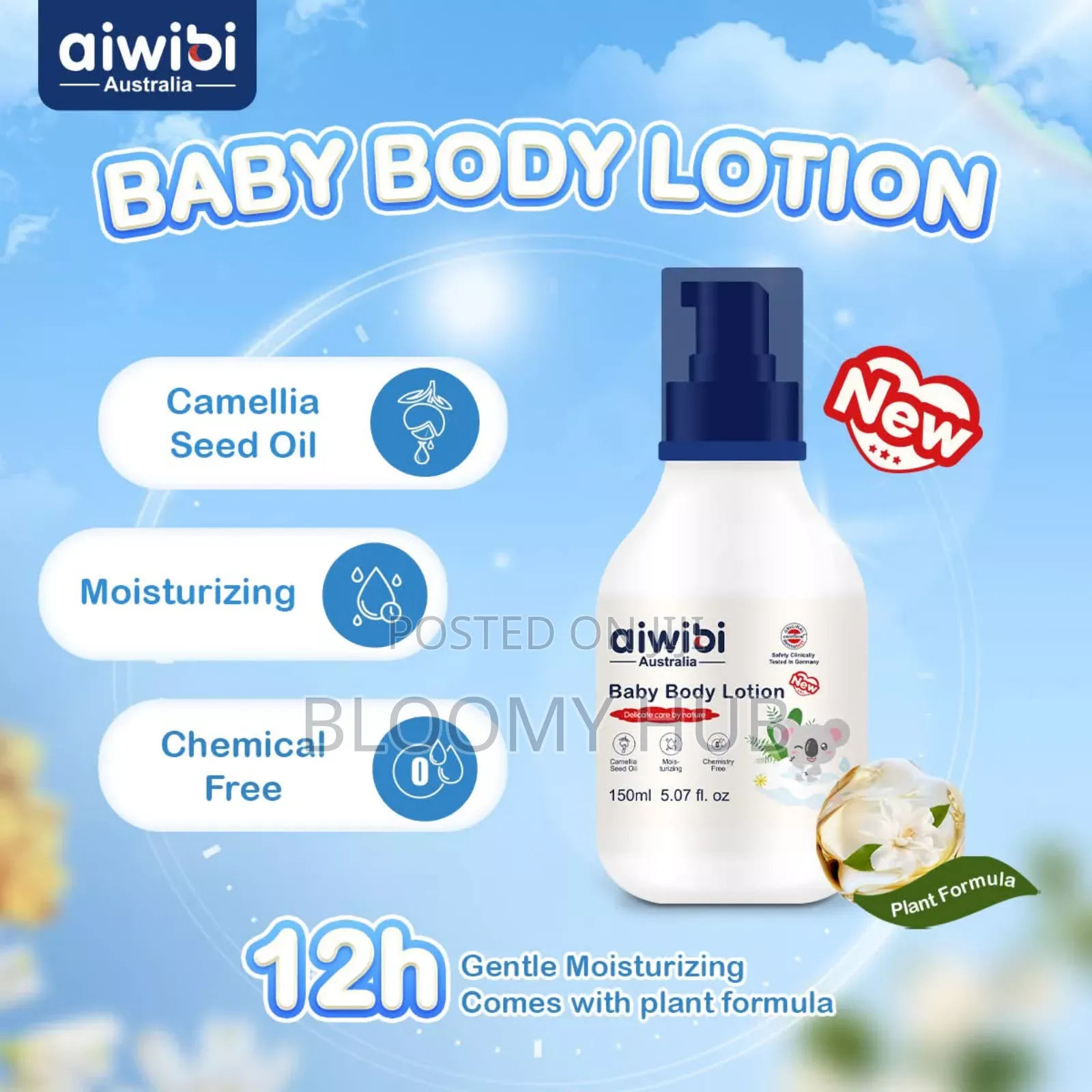 Aiwibi Australia Baby Lotion