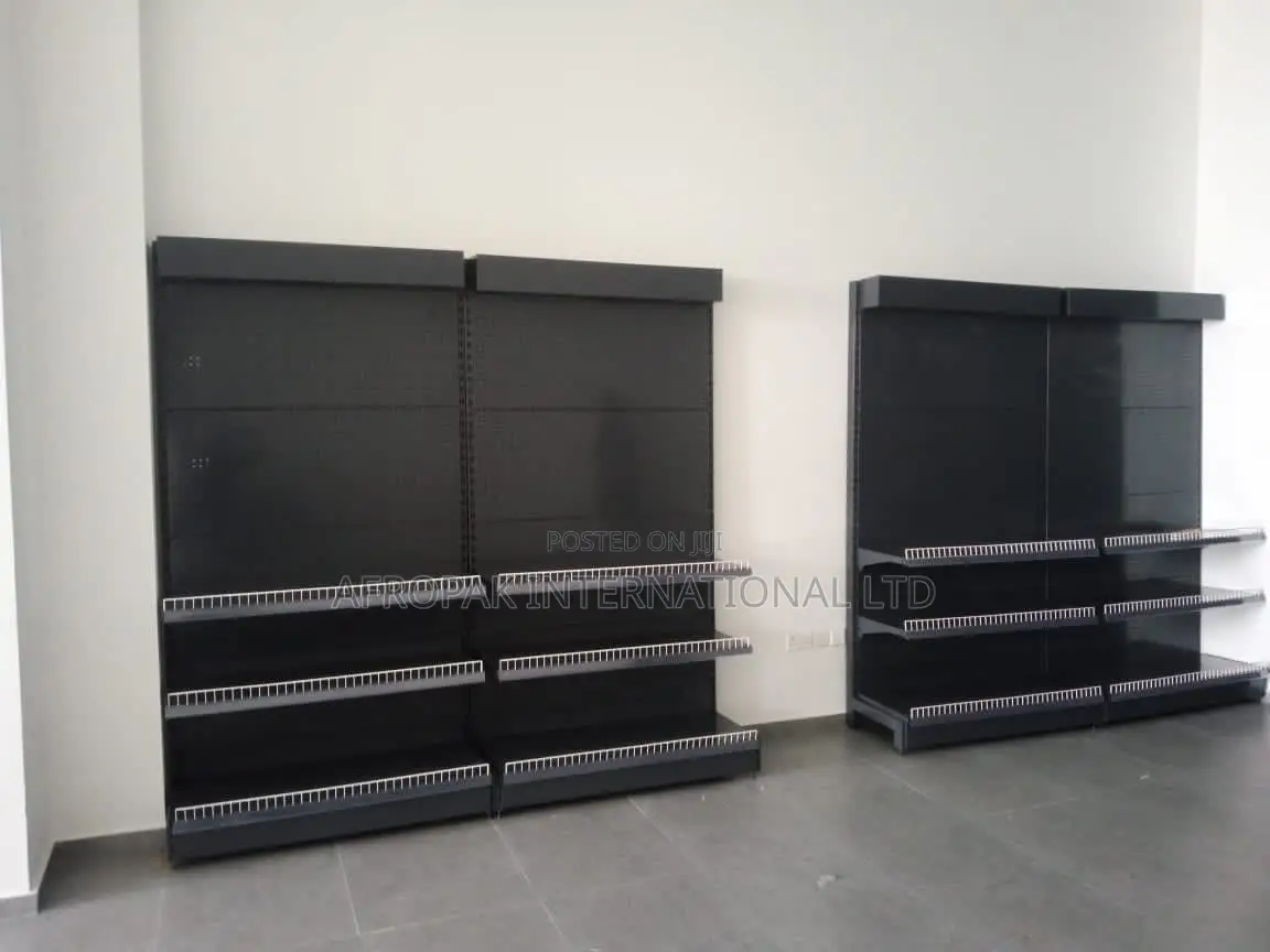 Heavy Duty Supermarket Wall Unit. 2.15m X 1.2m X 0.4m