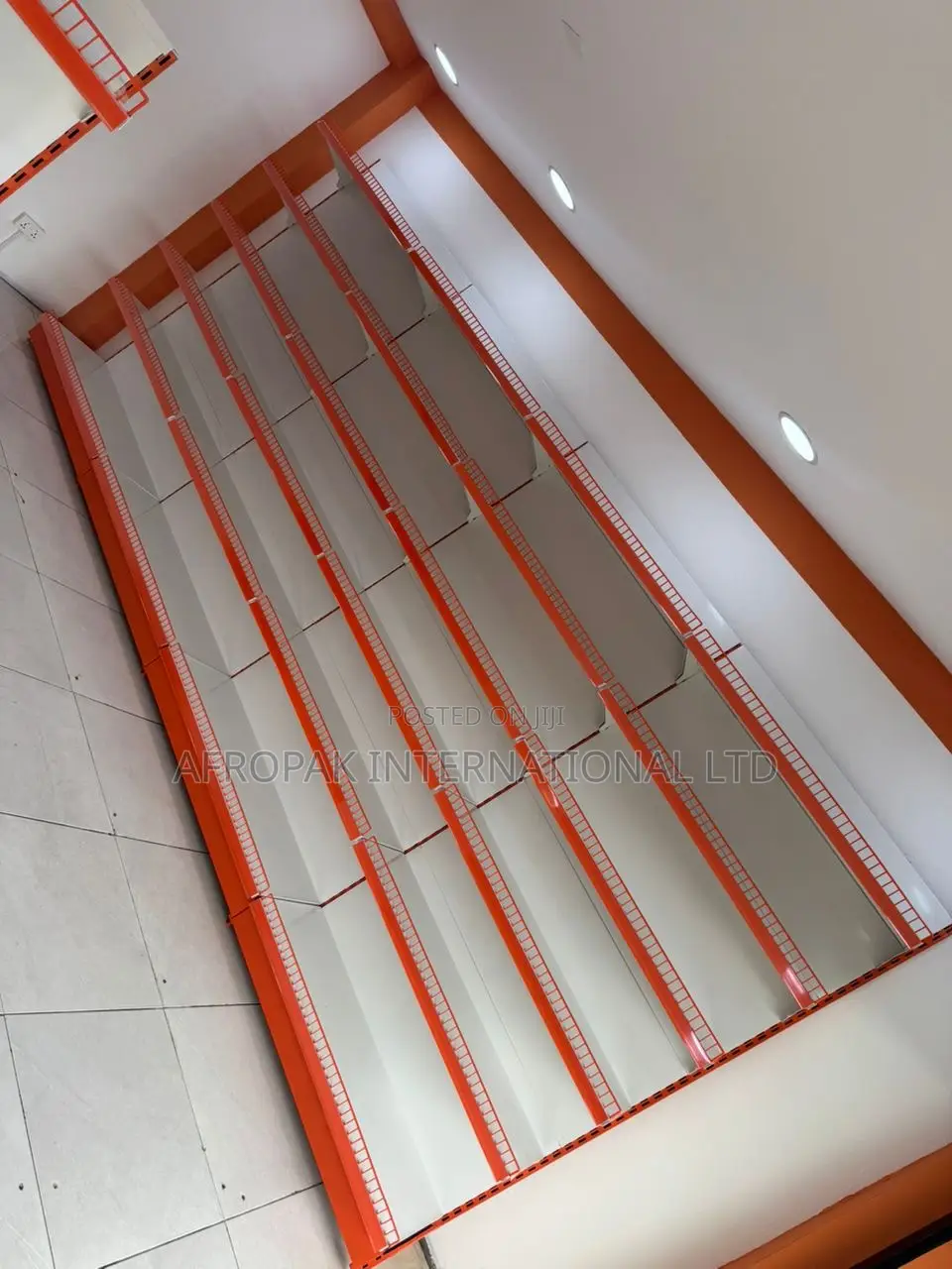 Heavy Duty Supermarket Wall Unit. 2.15m X 1.2m X 0.4m