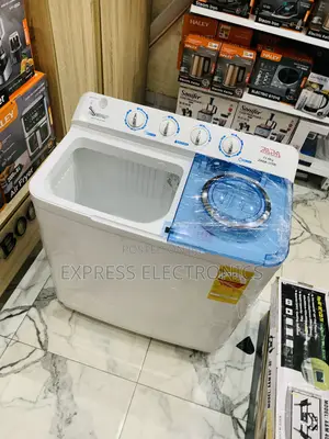 Semi Automatic Twintub Topload Washing Machine 11kg Zara White