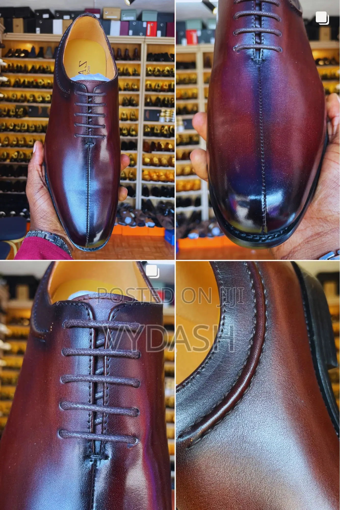Classic Coffee Lace Shoe