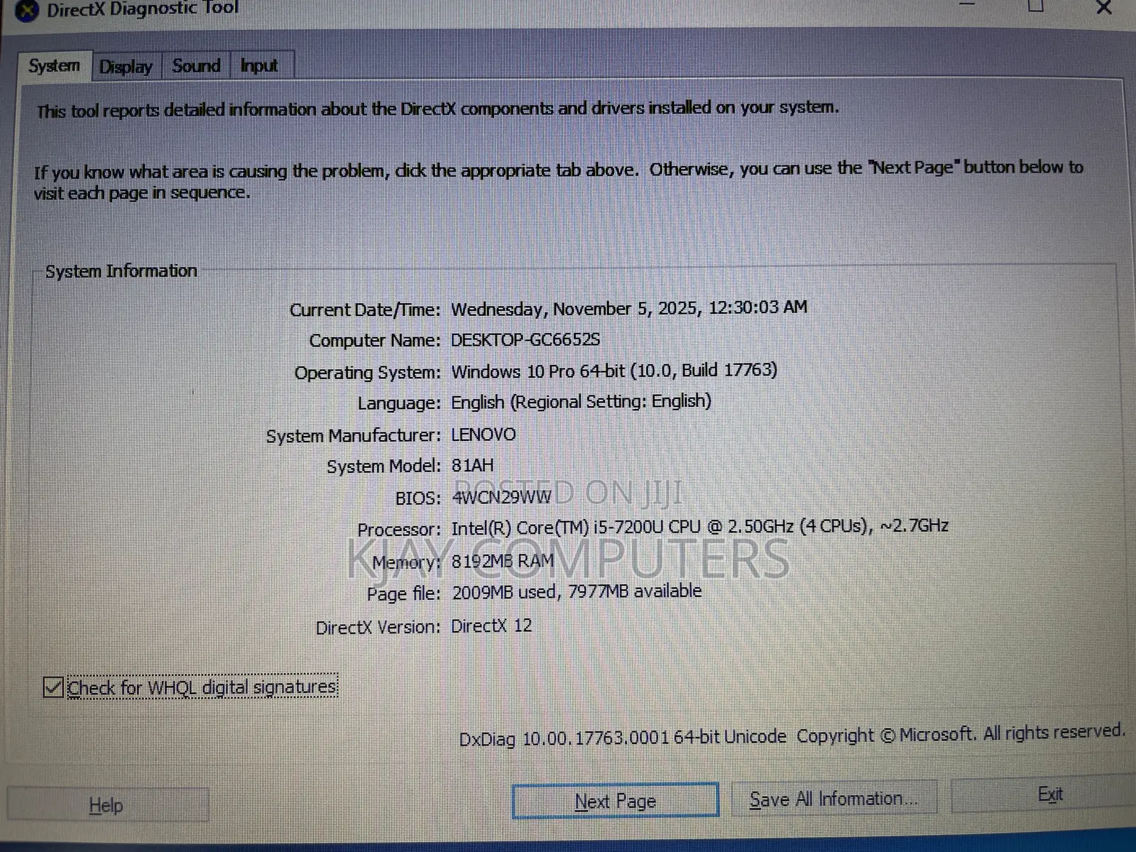 Laptop Lenovo V320 8GB Intel Core i5 HDD 500GB