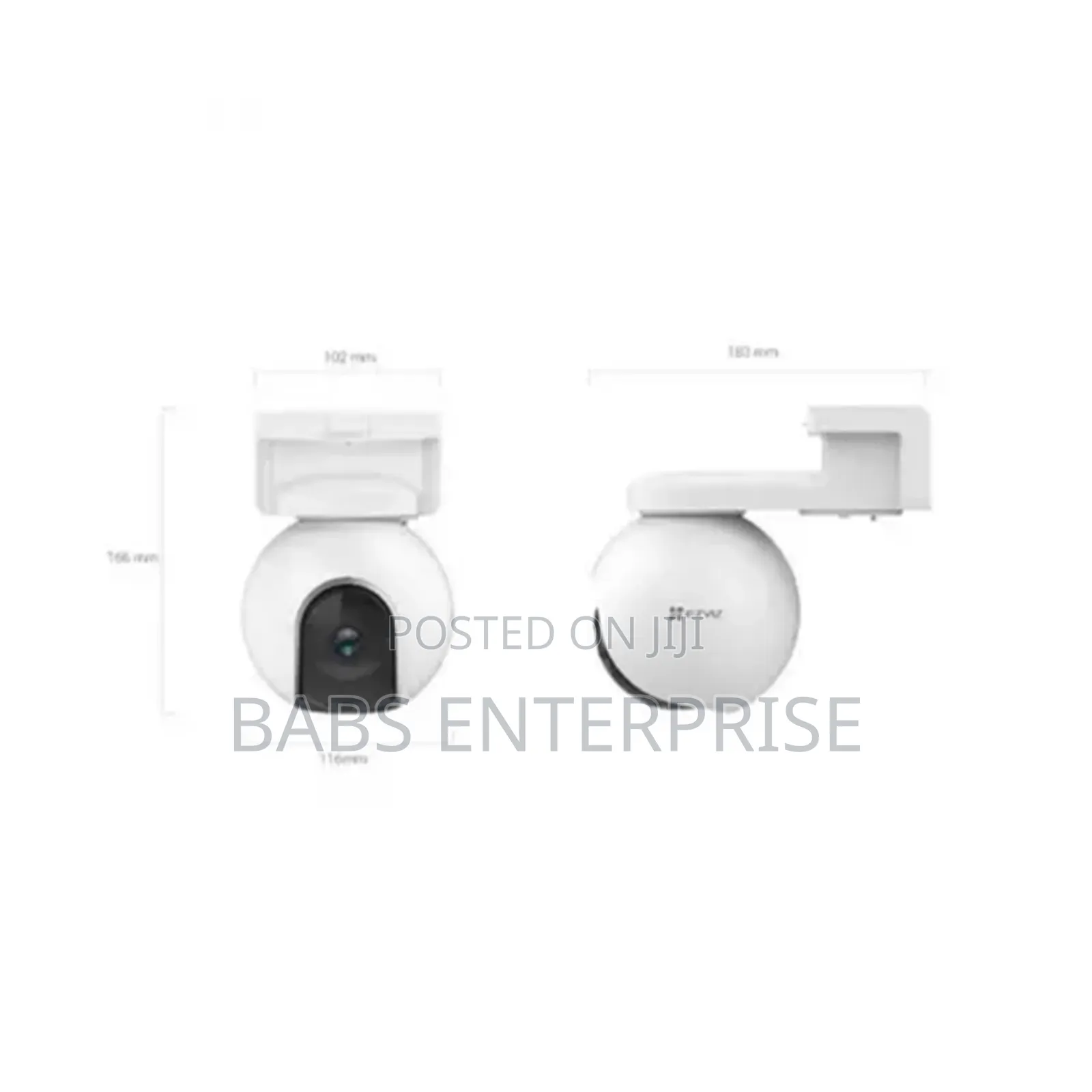 Ezviz Pt 2k Pan/Tilt Camera 4g With Battery And Solar Panel Cs-eb8/Sp