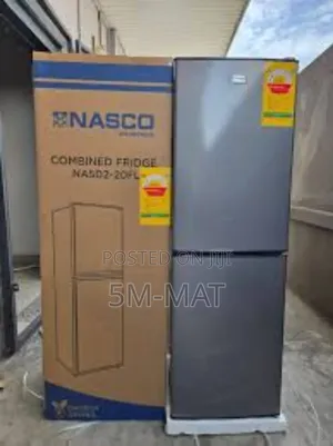 158litres Nasd2-20f Double Door Bottom Freezer Fridge