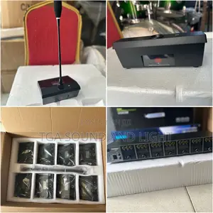 Digital Wireless Conference Microphone Set - [8 Desk Microphones]