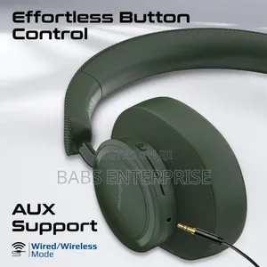 Promate Takt High Fidelity Over-ear Wireless Headphones Midnight Green