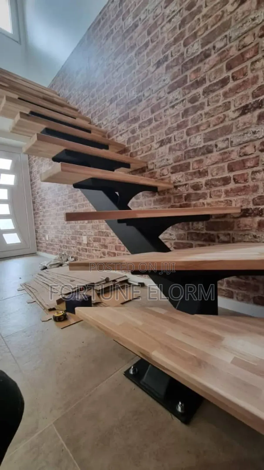 Timber Cantilever Stairs