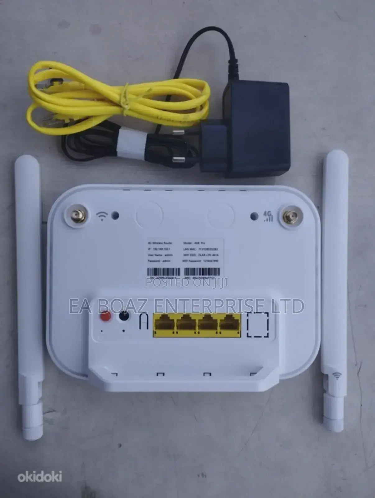 Wireless Olax Ax8 Pro 4g Cat4 Wifi 6 Universal Router in-Built Battery