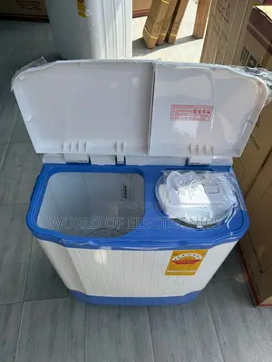 "High-Capacity Semi-Auto Zara 2 Tubs Washing Machines"7kg