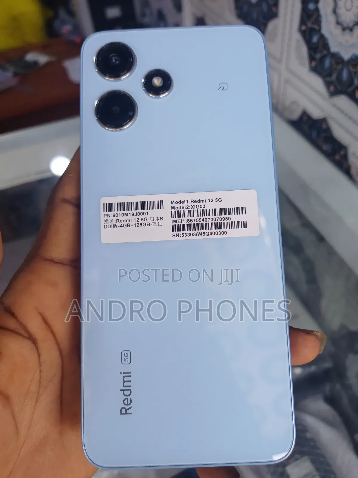 Xiaomi Redmi Note 12 5G 128 GB Blue