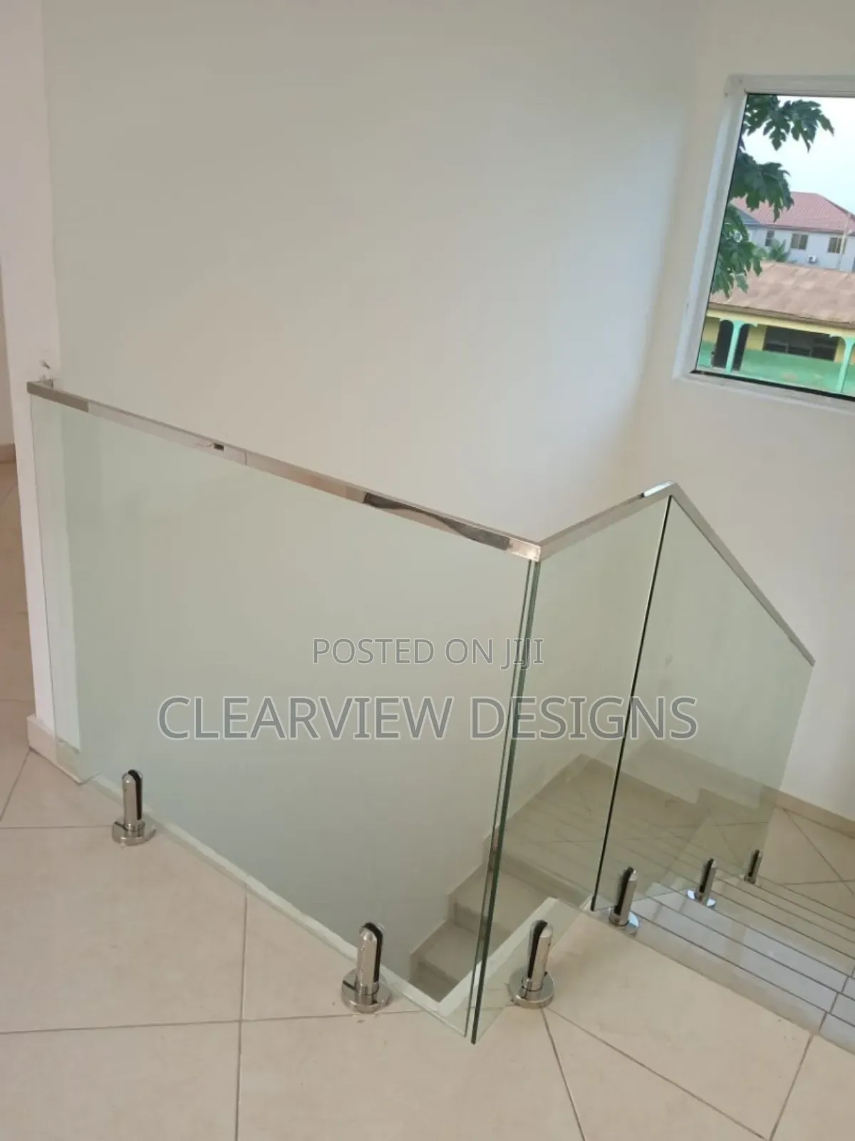 Stylish Frameless Glass Balustrade