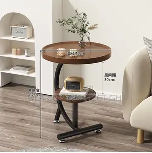 Round Wooden Cofee /Bedside Table