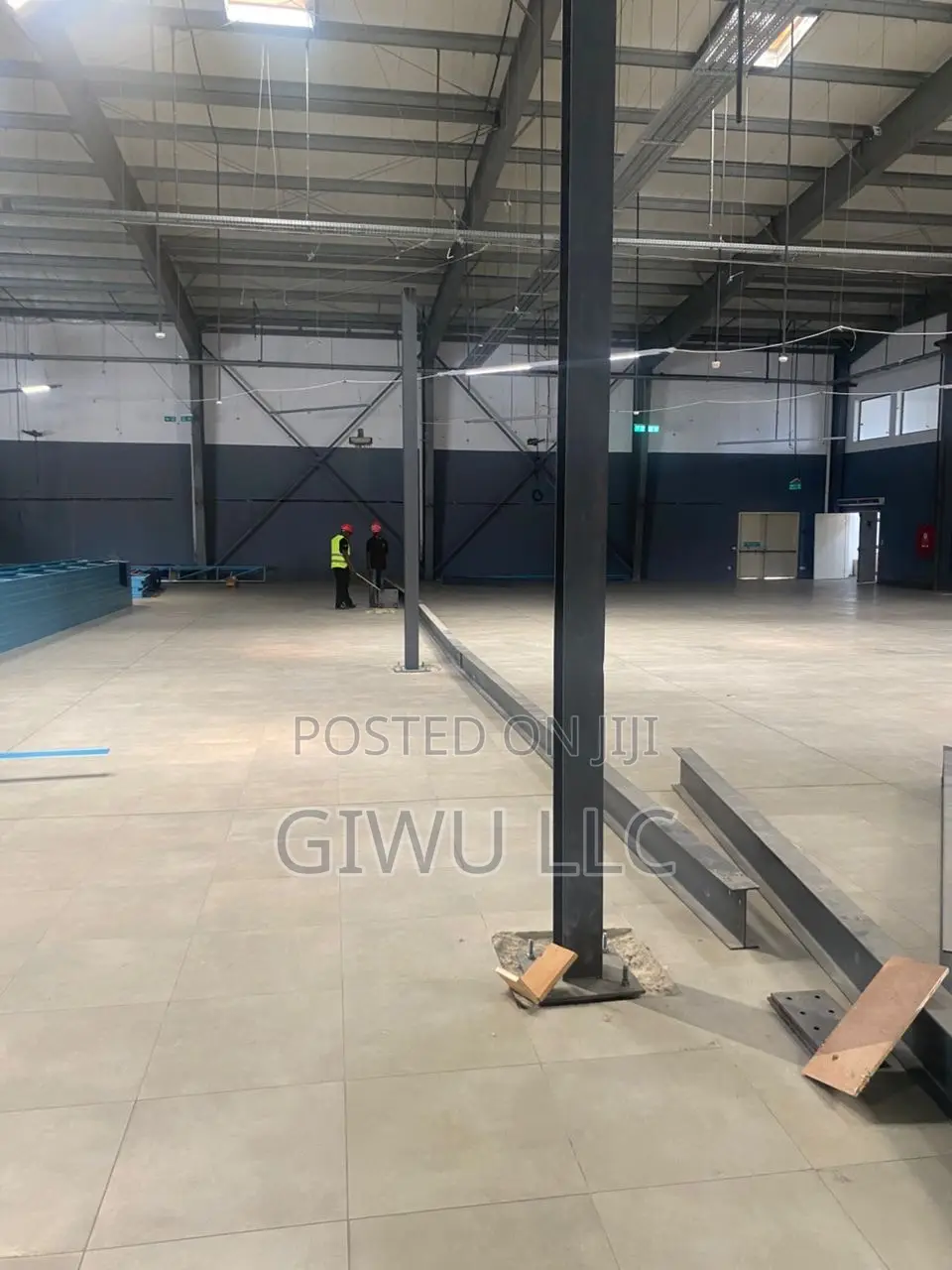 Warehouse Beam Erection