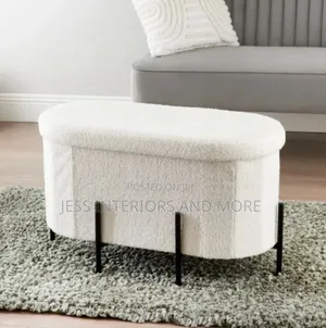 Ottoman (Curved With Storage)