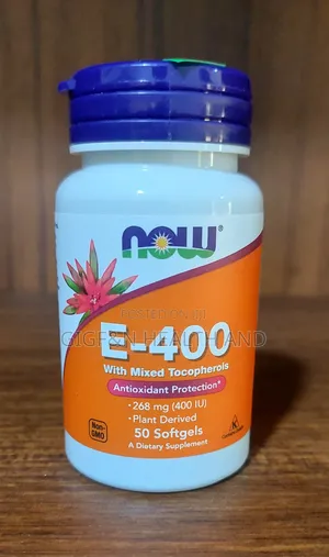 Now Foods, Vitamin E, 268mg,( 400iu) 50 Softgel