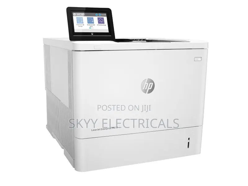 Hp Enterprise M612dn Print/Duplex/Network/Black Printer