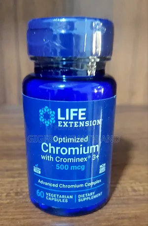 Life Extensions, Optimized Chromium With Crominex- 3( Glucose Control)