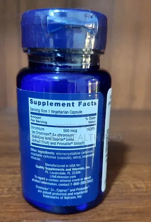 Life Extensions, Optimized Chromium With Crominex- 3( Glucose Control)