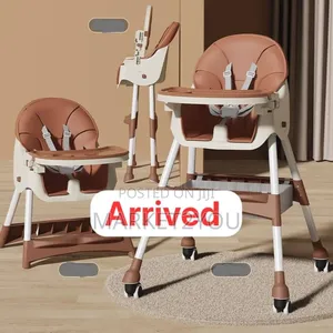 3-in-1 Foldable Baby High Chair – Adjustable Comfortable