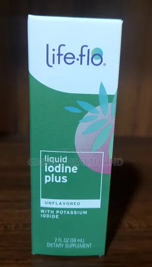 Life-Flo, Liquid Iodine Plus, With Potassium (Thyroid Health)