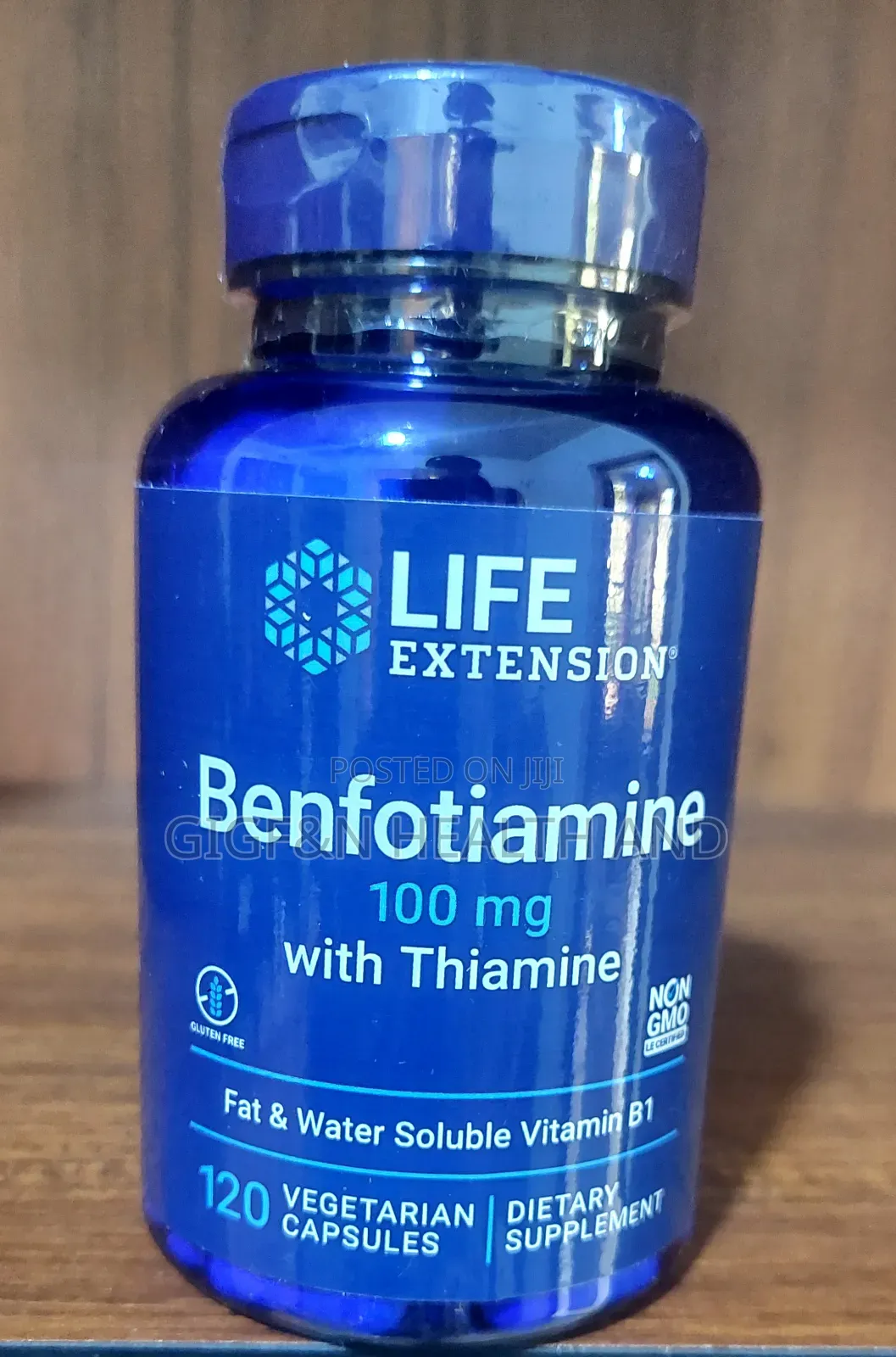 Life Extensions, Benfotiamine B1 100mg, Fat and Water Soluble(Glucose)