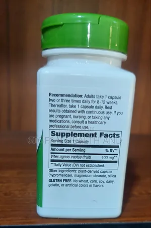 Nature's Way, Vitex Fruit,400mg 100 Caps ( Female Hormone Balance)