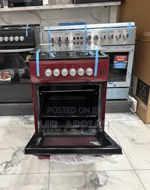 Top Unique Volcano 50x50 4 Gas Burner With Grill(Red) 