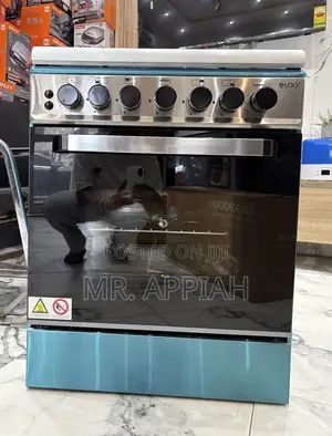 Choose Original Eldo 4 Gas Burner With Oven Grill(Gray)