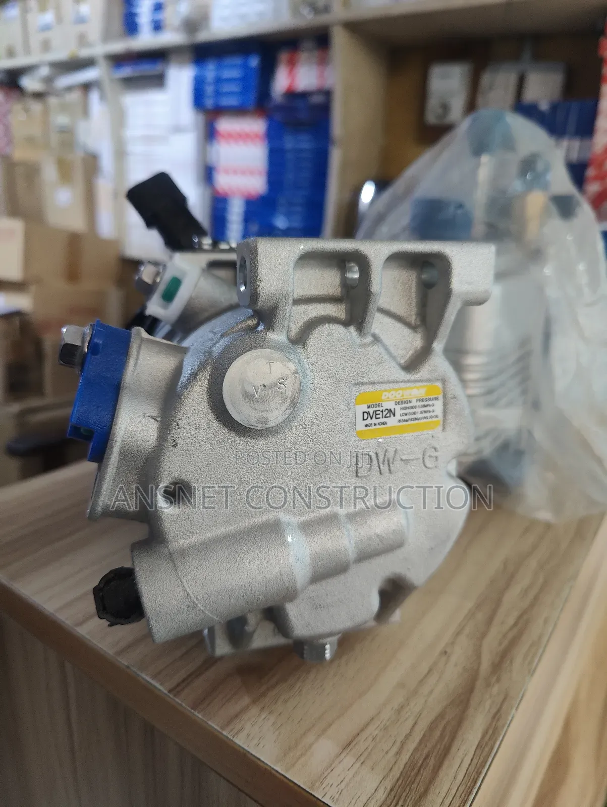 Hyundai Accent 2018 Ac Compressor/Ac Motor -Korea