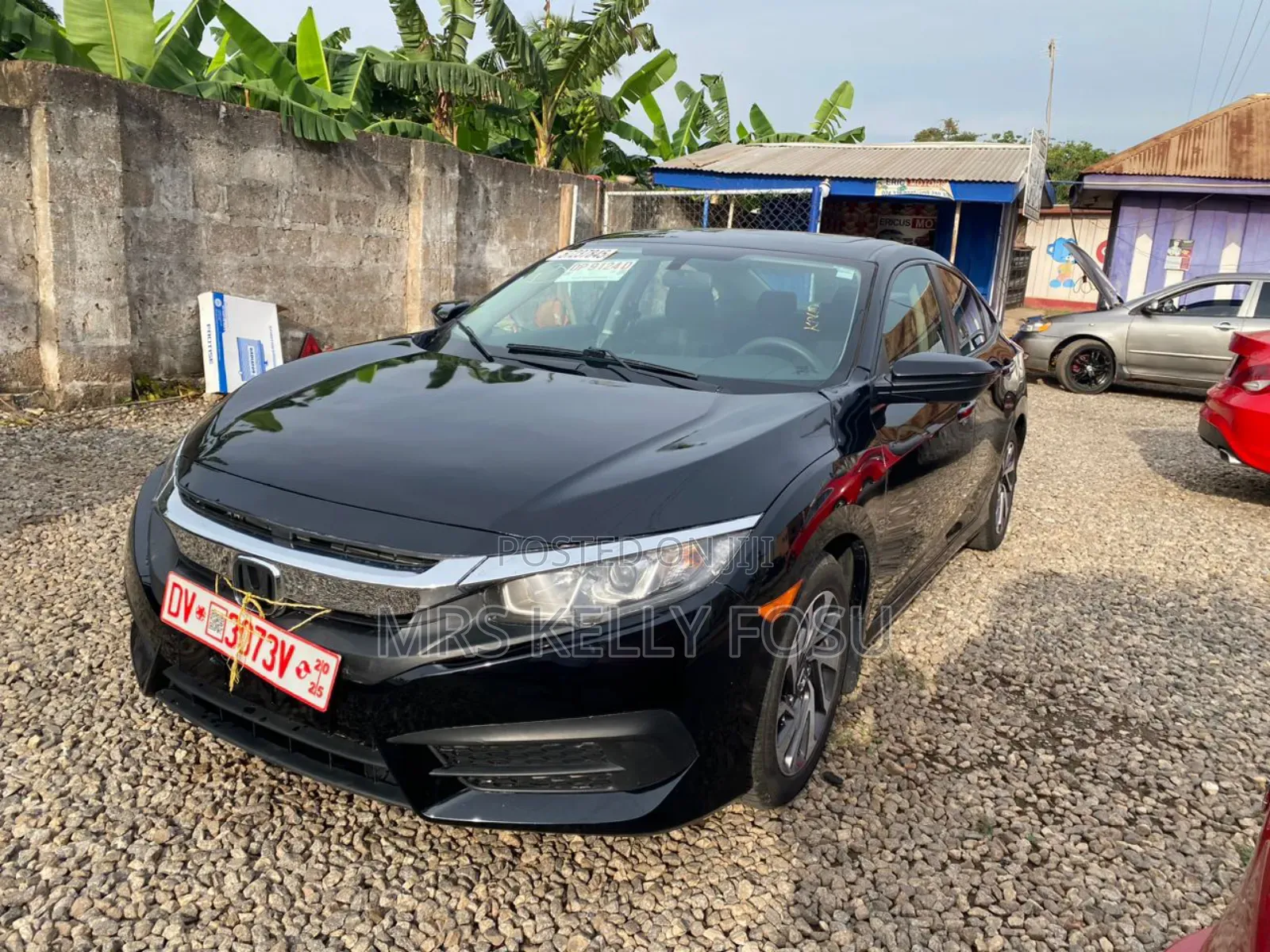 Honda Civic LX 4dr Sedan (2.0L 4cyl) 2016 Black