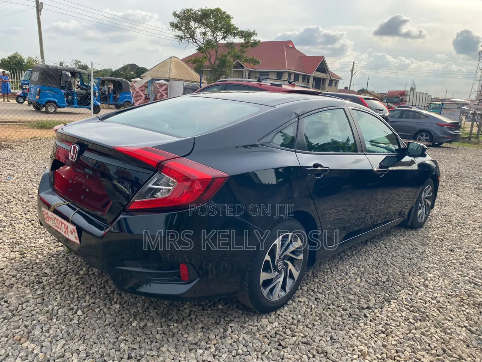 Honda Civic LX 4dr Sedan (2.0L 4cyl) 2016 Black