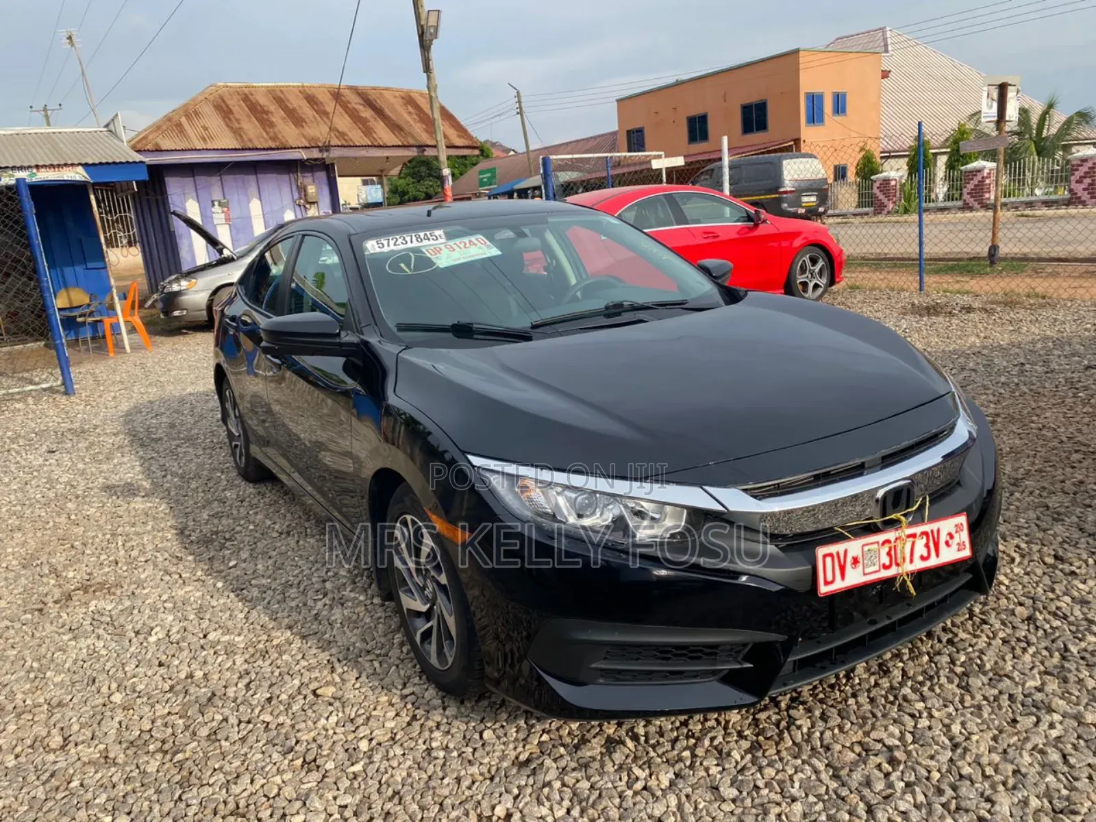 Honda Civic LX 4dr Sedan (2.0L 4cyl) 2016 Black