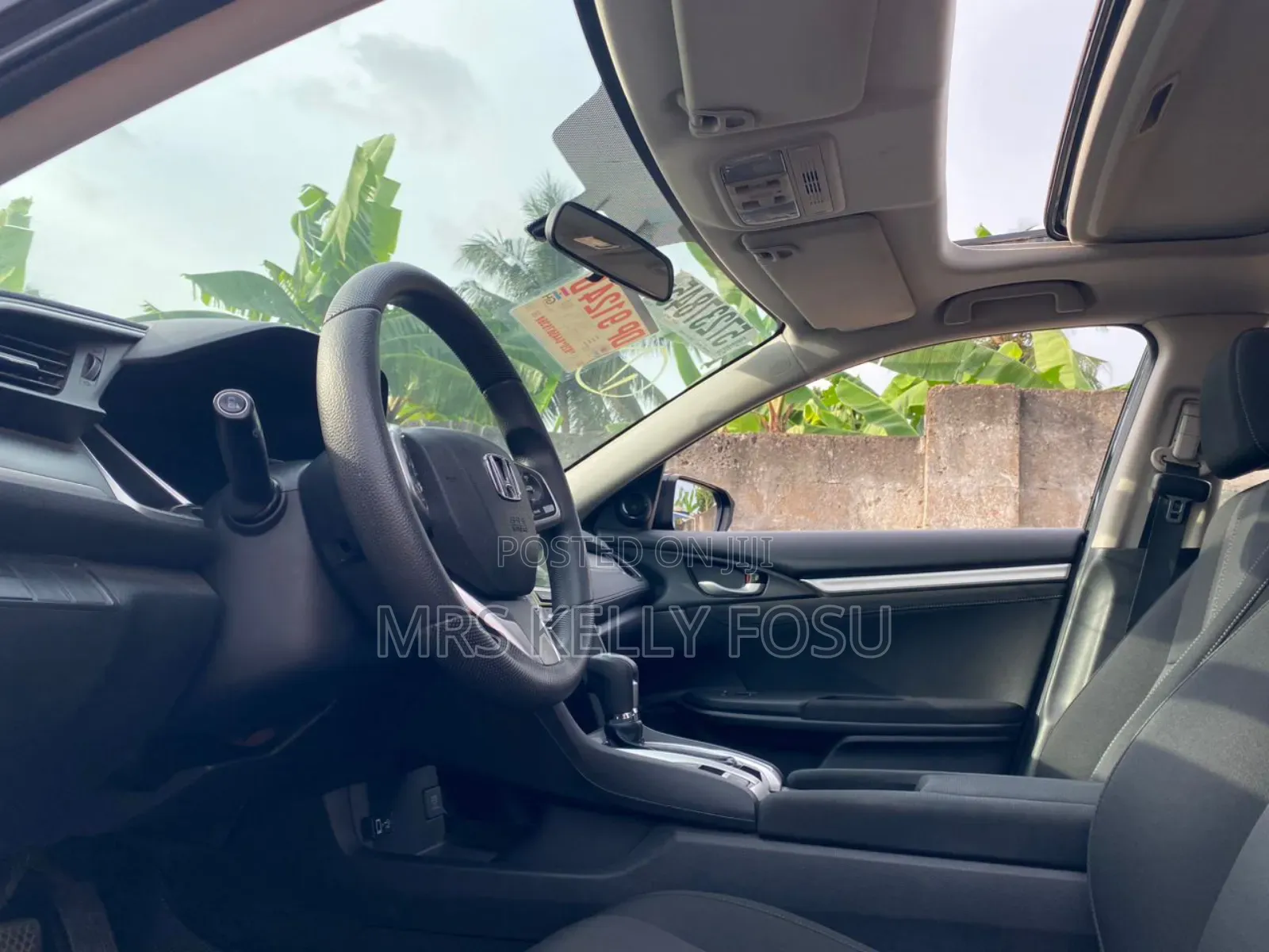 Honda Civic LX 4dr Sedan (2.0L 4cyl) 2016 Black