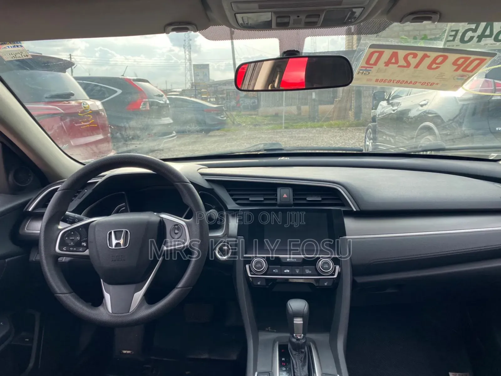 Honda Civic LX 4dr Sedan (2.0L 4cyl) 2016 Black