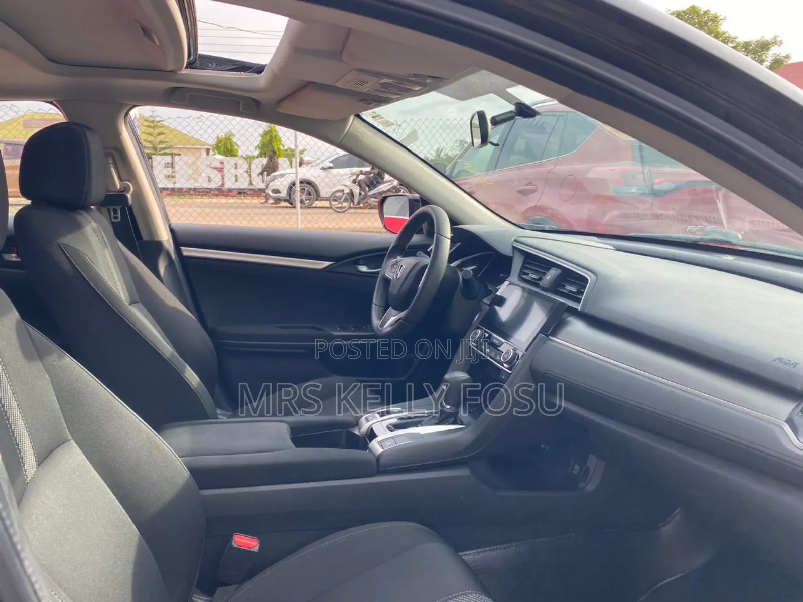 Honda Civic LX 4dr Sedan (2.0L 4cyl) 2016 Black