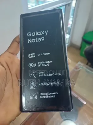 New Samsung Galaxy Note 9 128 GB Black