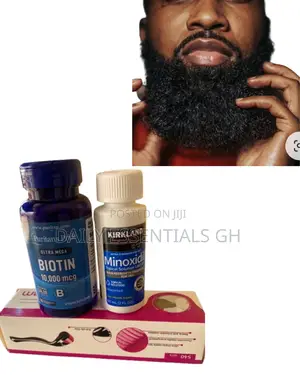 Kirkland Hair Treatment Kit – Oil + Biotin + Roller