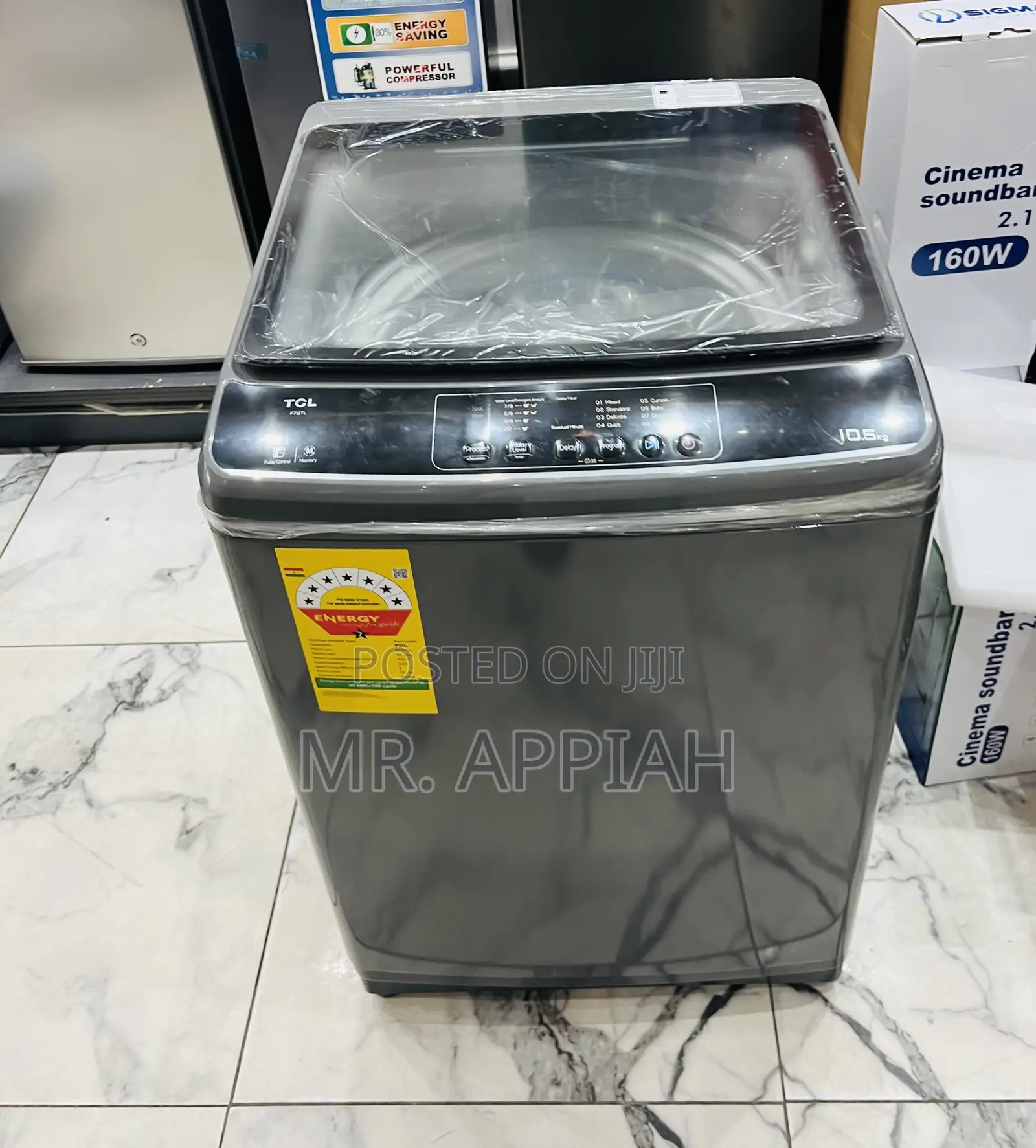 Newest TCL 11kg Fully Automatic Electric Washing Machine(Top Load)