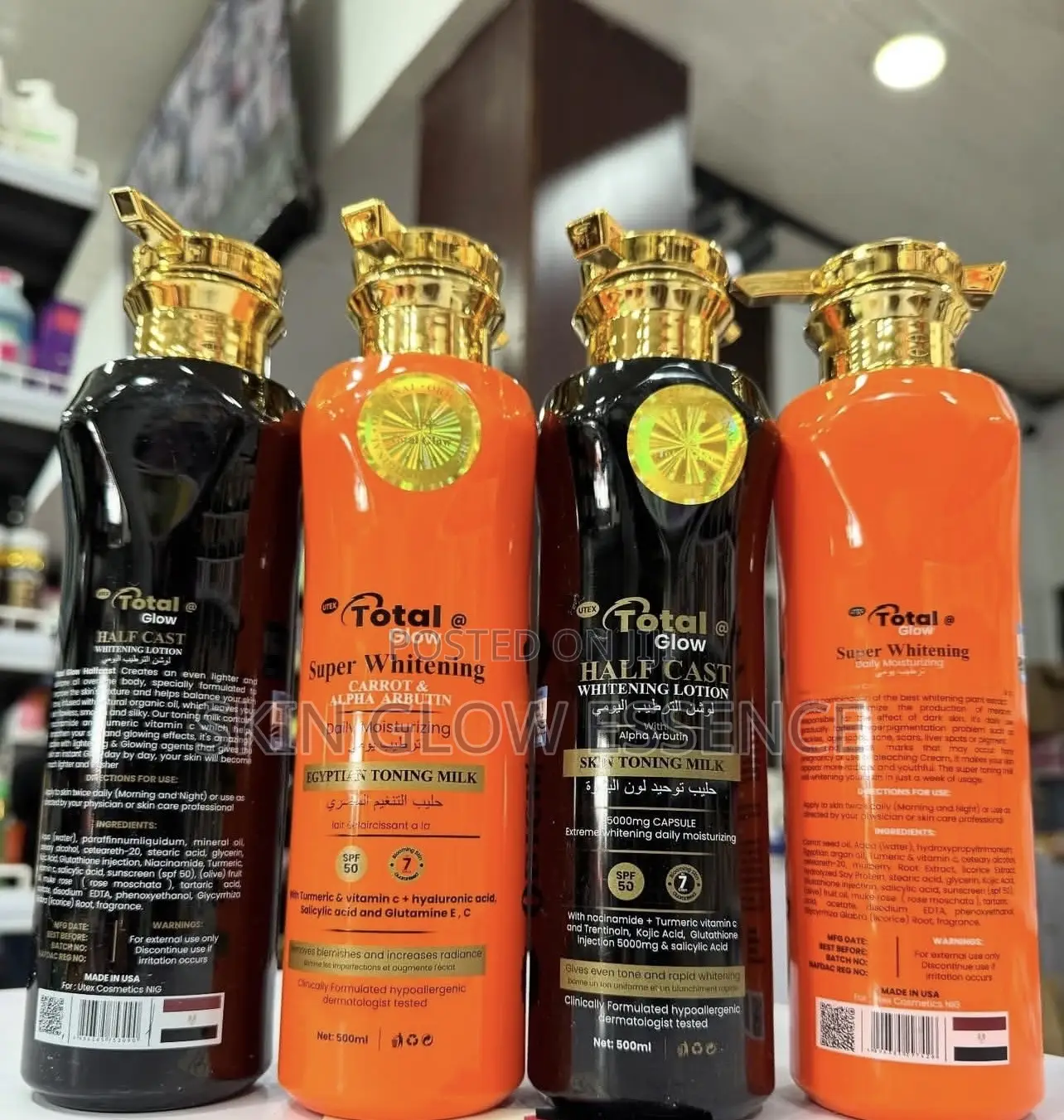 Total Glow Whitening Lotion