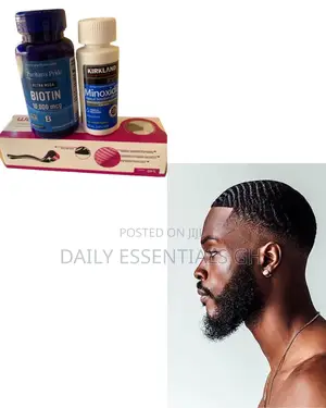 Hair Growth Combo Pack – Kirkland Oil + Biotin