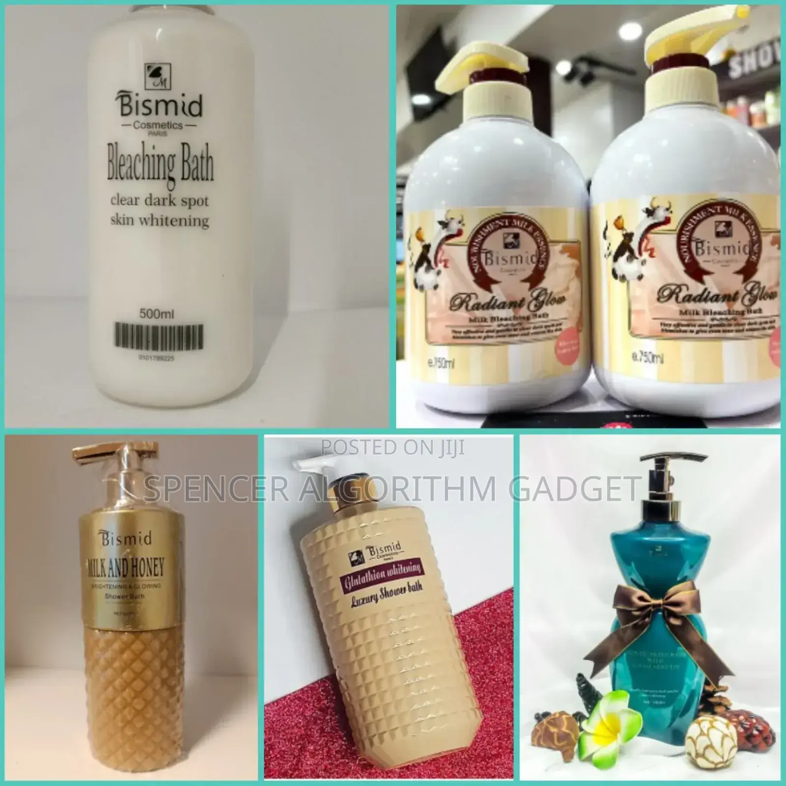 Bismid Shower Gels